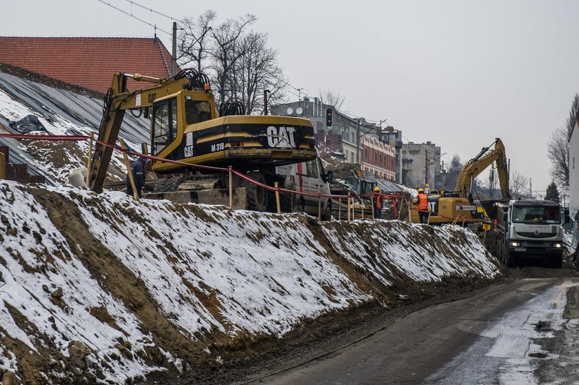 Remont na Grzegórzeckiej