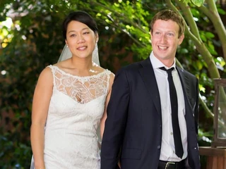 Mark Zuckerberg s´lub