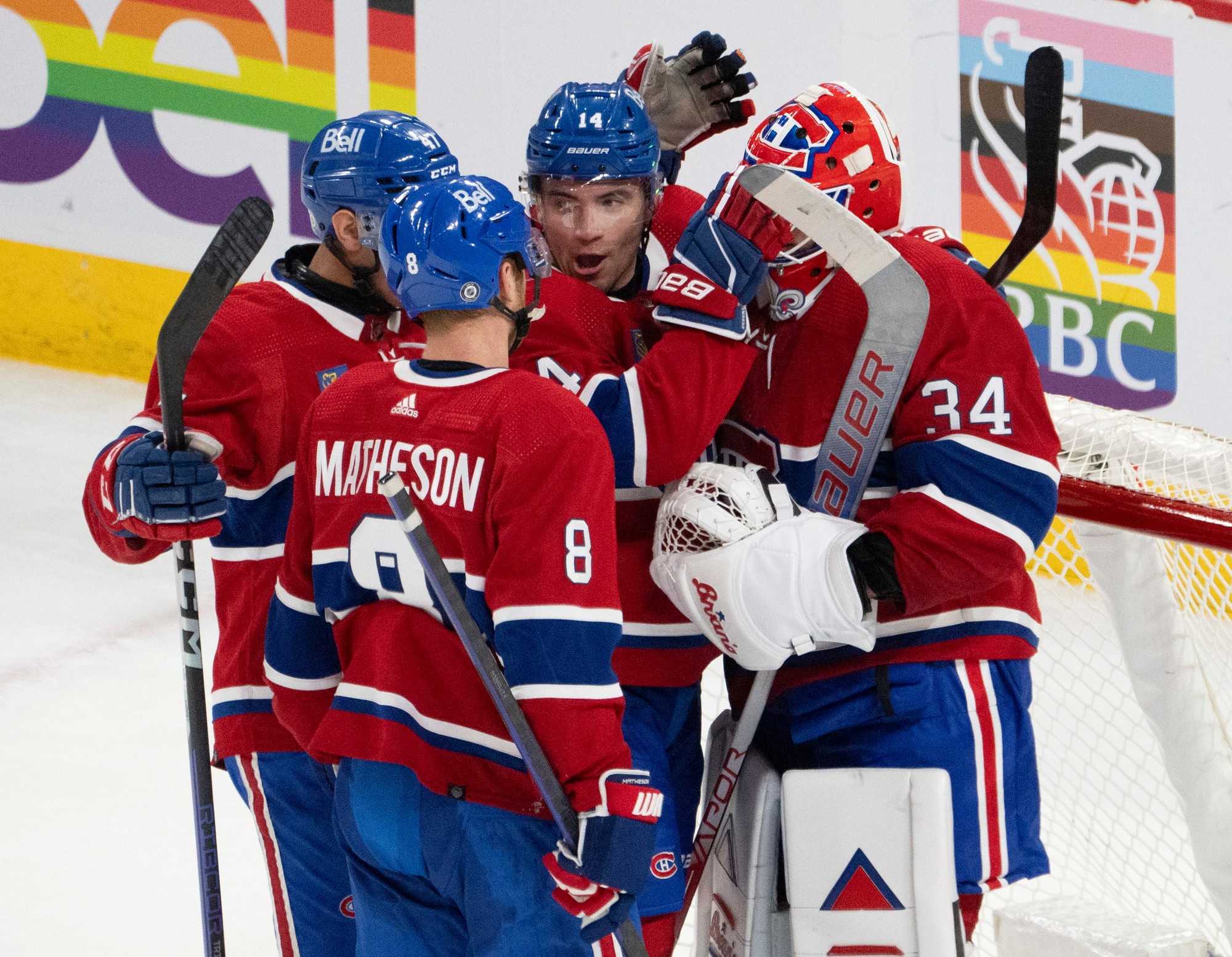 Zápas NHL: Montreal Canadiens - Colorado Avalanche.