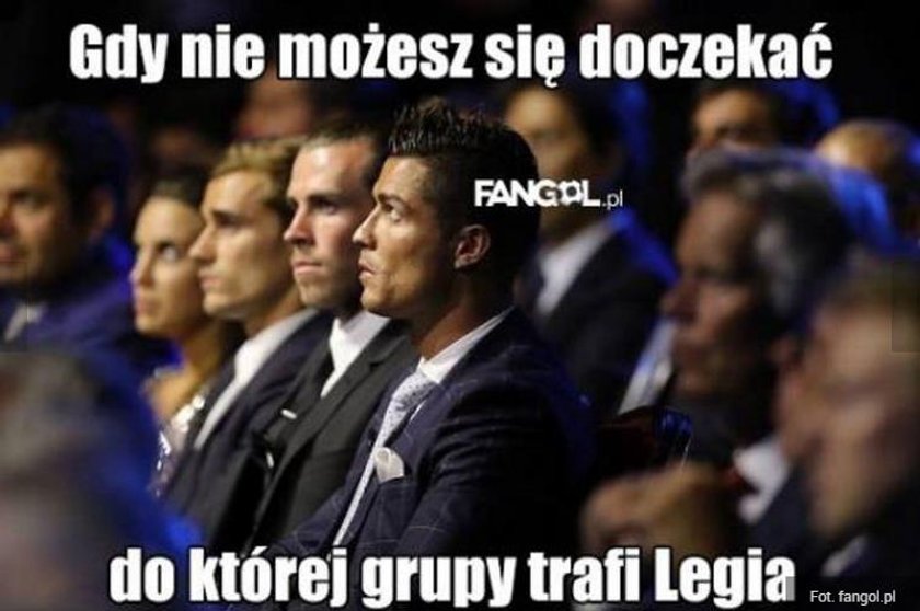 Cristiano Ronaldo boi się Pazdana. Zabawne memy po losowaniu grup Ligi Mistrzów