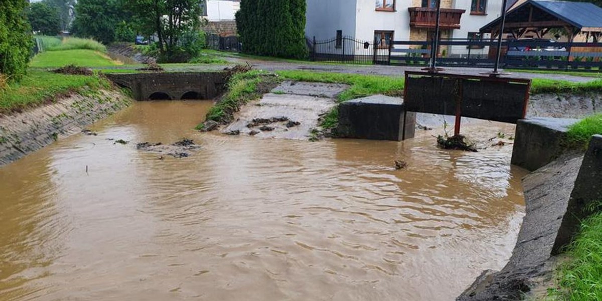 Gwałtowne burze i ulewy przeszły przez Śląsk.