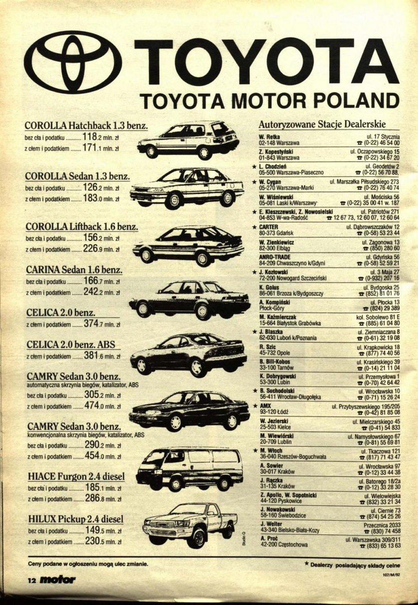 Toyota Camry będzie sprzedawana w Polsce. Foto i dane