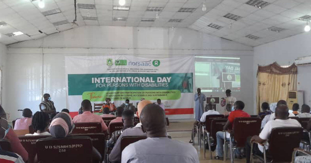 UDS marks International Day for persons with disabilities - Vimarsana News