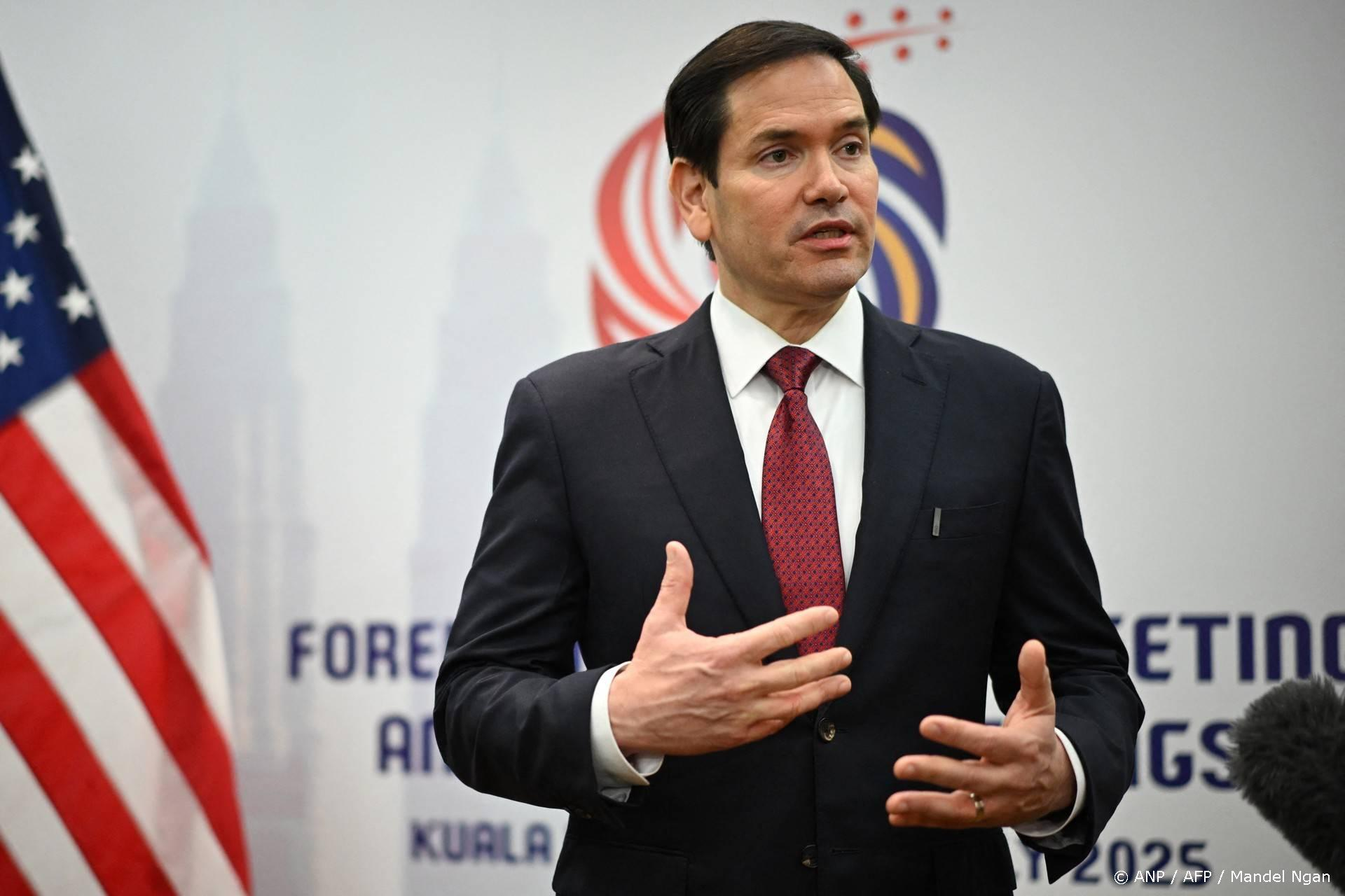 Lavrov presenteert nieuw ide aan Rubio over Oekraïne-vrede