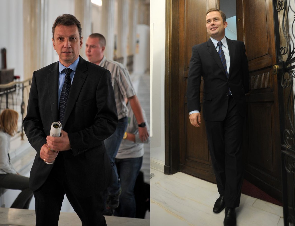 Andrzej Halicki i Adam Hofman