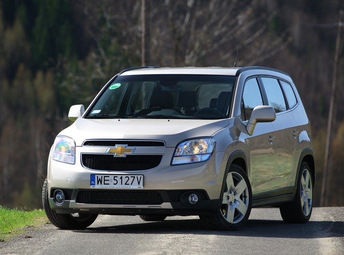1. miesce - chevrolet orlando - klasa vanów