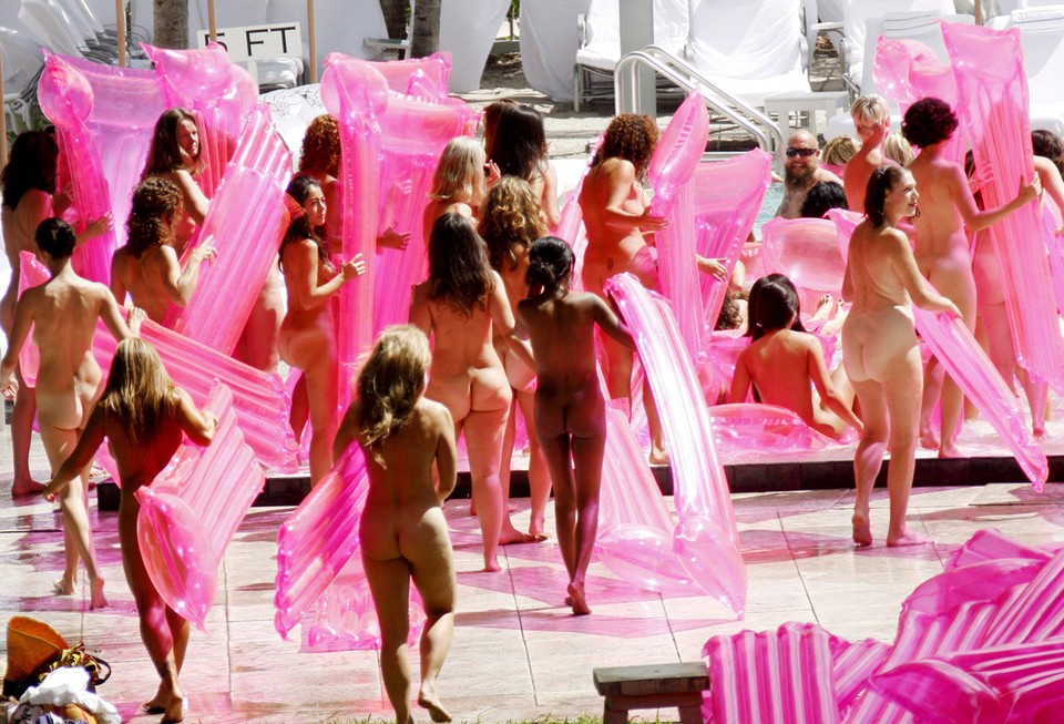 Spencer Tunick w Miami