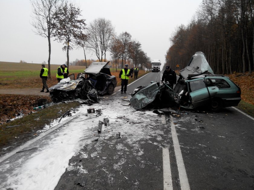 Koszmarny wypadek pod Lidzbarkiem Warmińskim