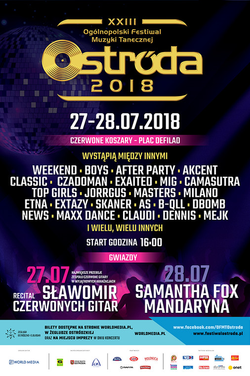 Ogólnopolski Festiwal Muzyki Tanecznej Ostróda 2018