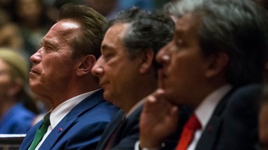 Arnold Schwarzenegger wziął udział w inicjatywie klimatycznej Macrona