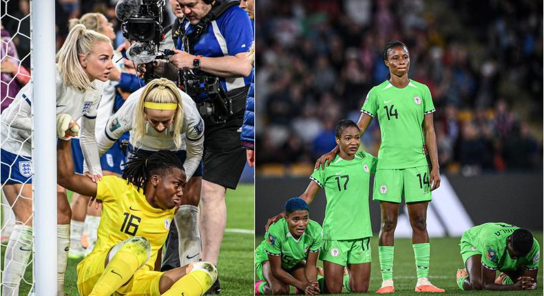 Women’s World Cup: Nigeria’s goalkeeper left in tears after penalty heartbreak against England