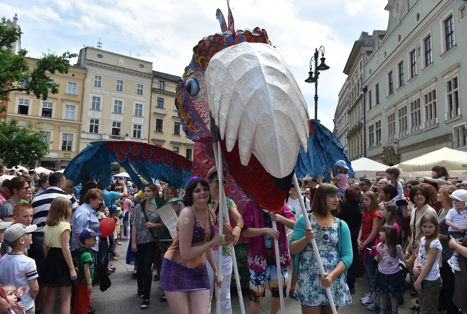 KRAKÓW 15. WIELKA PARADA SMOKÓW (parada smoków)