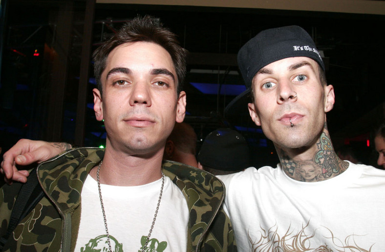 Adam Goldstein i Travis Barker (2006 r.)