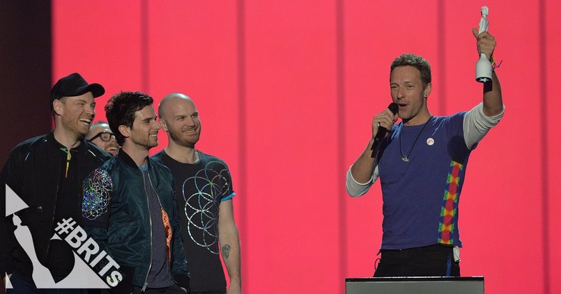 Coldplay najlepszym brytyjskim zespołem