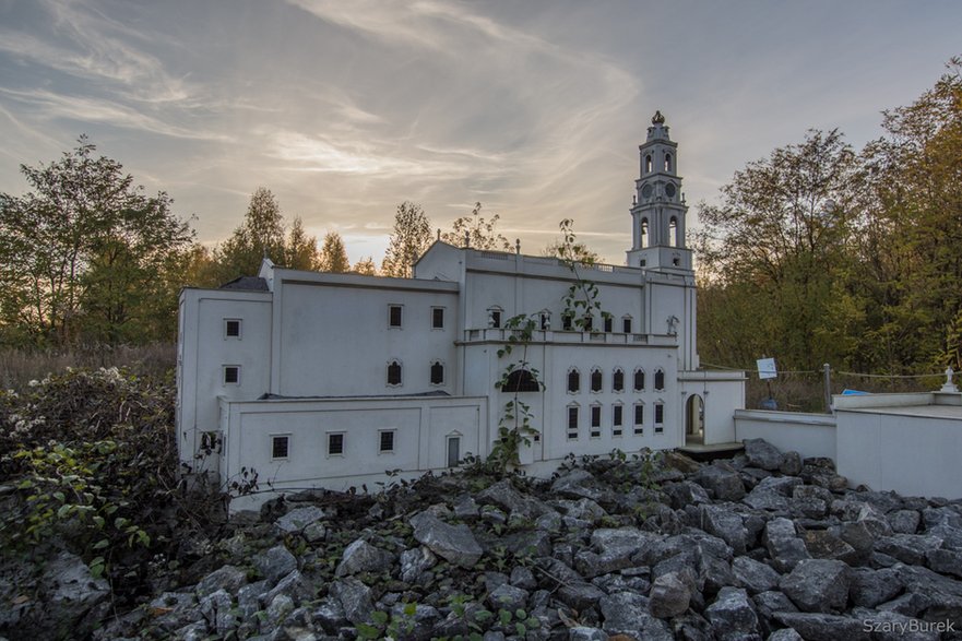 Opuszczony Park Miniatur Sakralnych w Częstochowie. Październik 2021