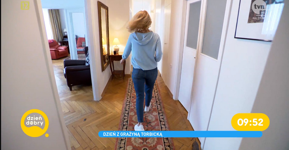Grażyna Torbicka w "Dzień dobry TVN" pokazała mieszkanie