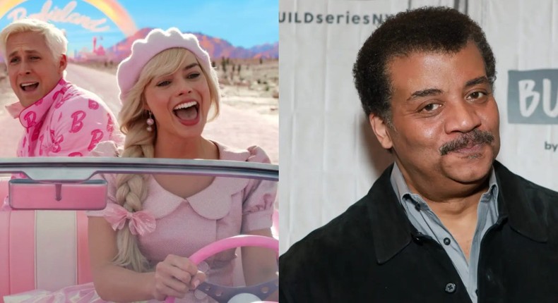 Astrophysicist Neil deGrasse Tyson thinks he's triangulated the position of Barbie World.Courtesy of Warner Bros/Getty Images