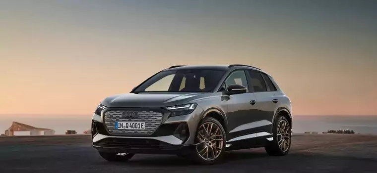 Audi Q4 e-Tron zapowiedziane. To najtańszy elektryczny samochód w ofercie producenta