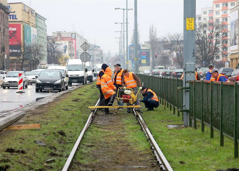 Wrzeszcz stanął przez remomnt torowisk