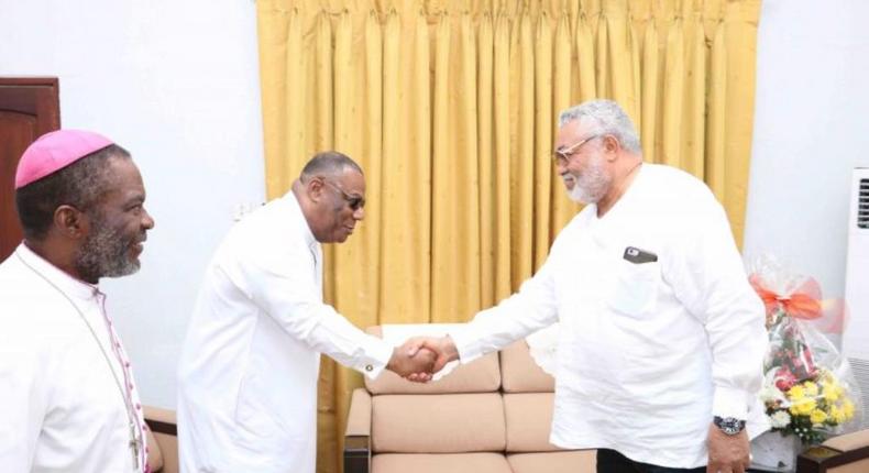 Duncan Williams and ex-President Rawlings