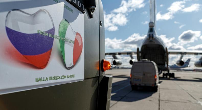 The Russian aid comes at a crucial time for Italy, which has warm ties with Moscow and has supported lifting sanctions against it