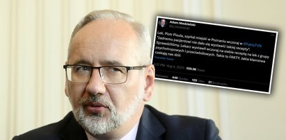 Lekarz nie wytrzymał. Piotr Pisula chce od ministra Niedzielskiego przeprosin i 100 tys. zł. Dla kogo?