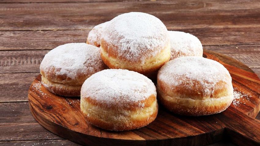 Pączki z budyniem