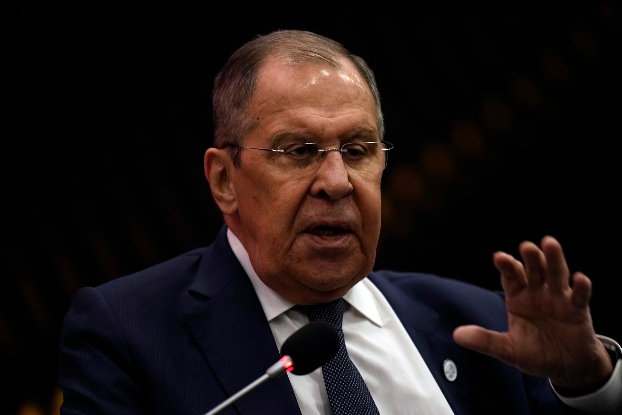 Ruský minister zahraničných vecí Sergej Lavrov.