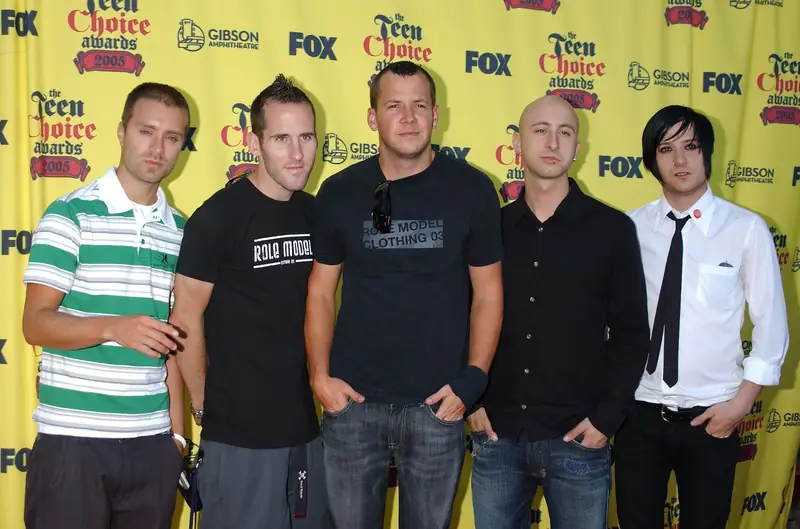 Simple Plan na gali Teen Choice w 2005 roku