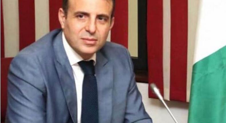 Lebanese Ambassador, Houssam Diab walked out on Nigerian lawmakers. (TheCable)