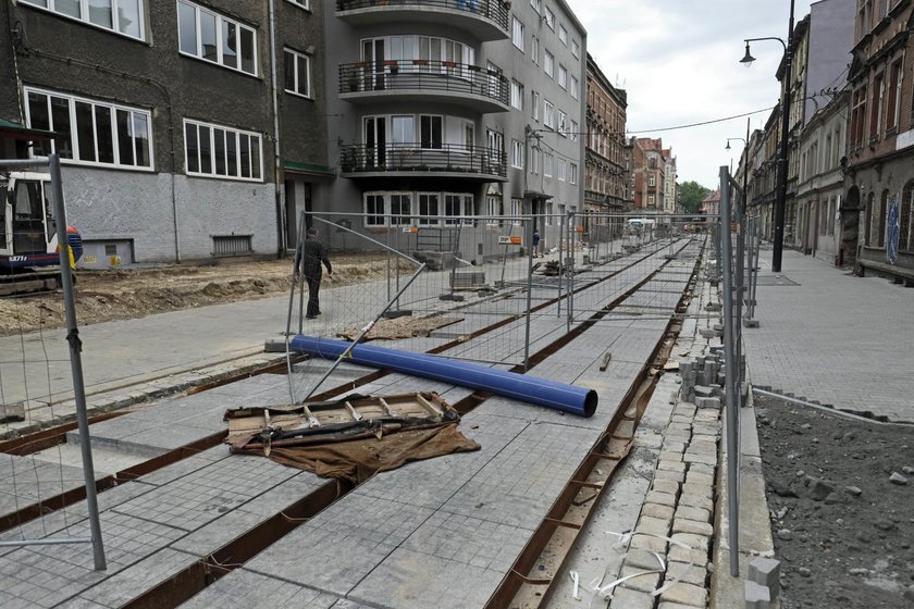 Bytom. Przeciąga się remont ulicy Katowickiej