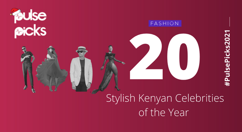 Kimanzi, Anita Gaitho, Fahyvanny, Kate Actress and Nick Mutuma. Most stylish celebrities of the year [Pulse Picks 2021]