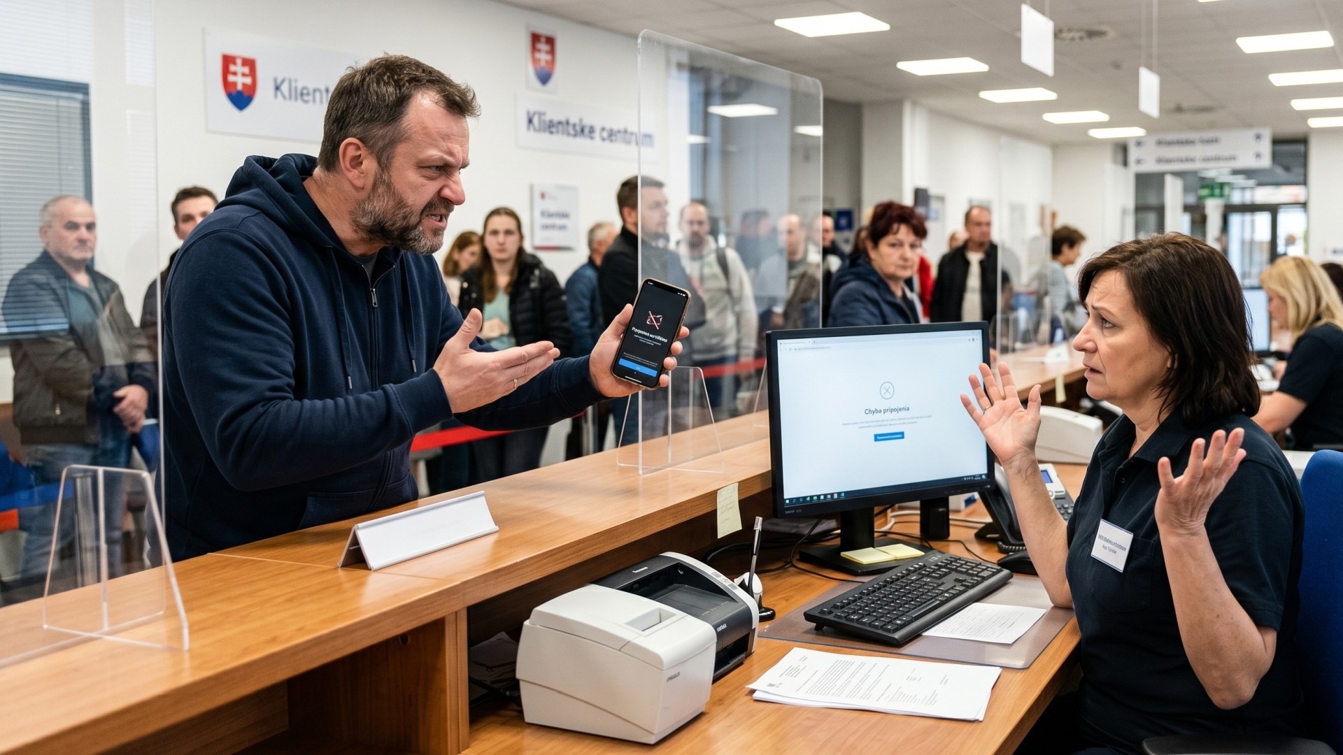 Dokladmi v mobile sa nepreukážete. Rezort vnútra potvrdil výpadok