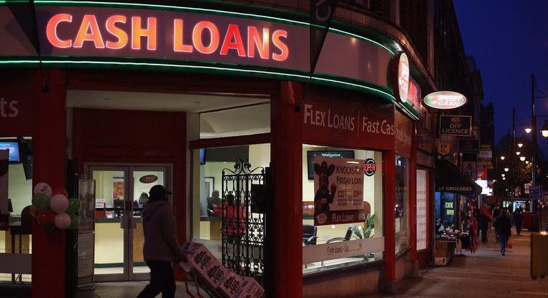 payday loan store