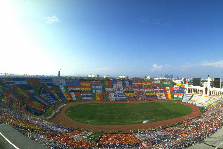 Los Angeles, 1984 rok: Ceremonia otwarcia igrzysk olimpijskich