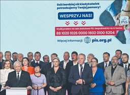 PKW wywraca stolik. Jarosław Kaczyński apeluje do wyborców o wpłaty