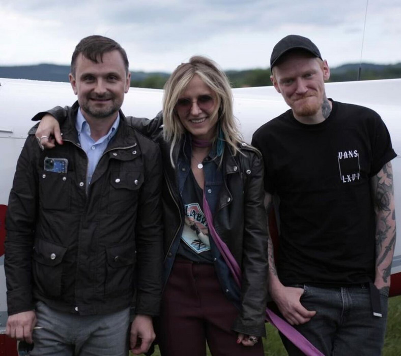 Pilot Radosław Wesołowski, Patrycja Markowska, Dawid Karpiuk