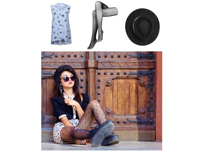 Rajstopy we wzory hitem wiosny 2018: modele z oferty marki Gatta