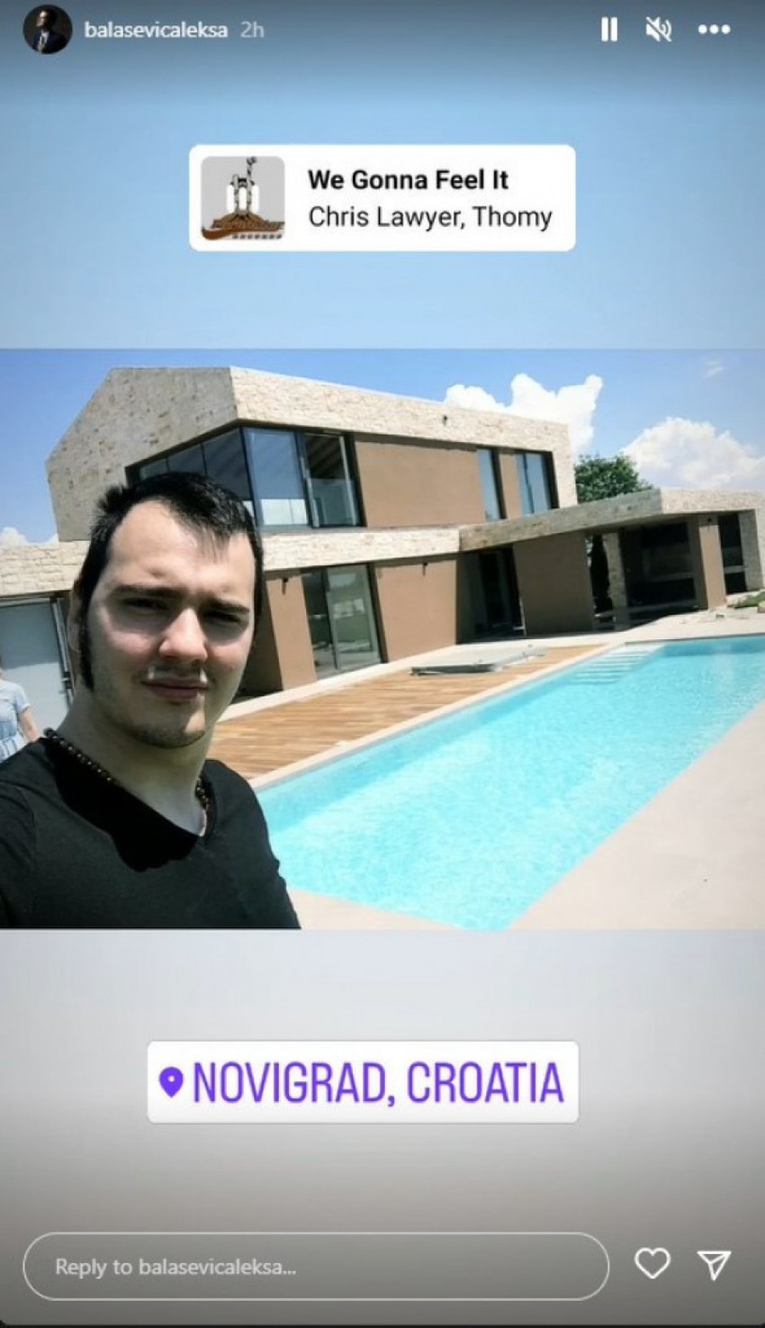 Aleksa Balašević pokazao kako izgleda porodična vila u Istri