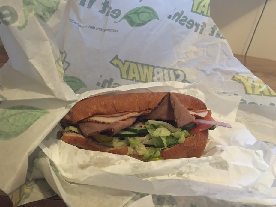As I chocked down my last sandwich, a Subway Club, I took stock of the week.