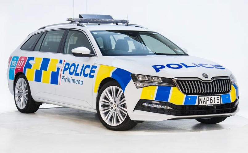 Skoda w policji