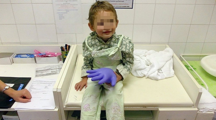 Gerzsonról most a gyermekvédelem gondoskodik - Fotó: police.hu