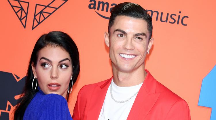 Cristiano Ronaldo és párja, Georgina Rodriguez Fotó: Getty Images