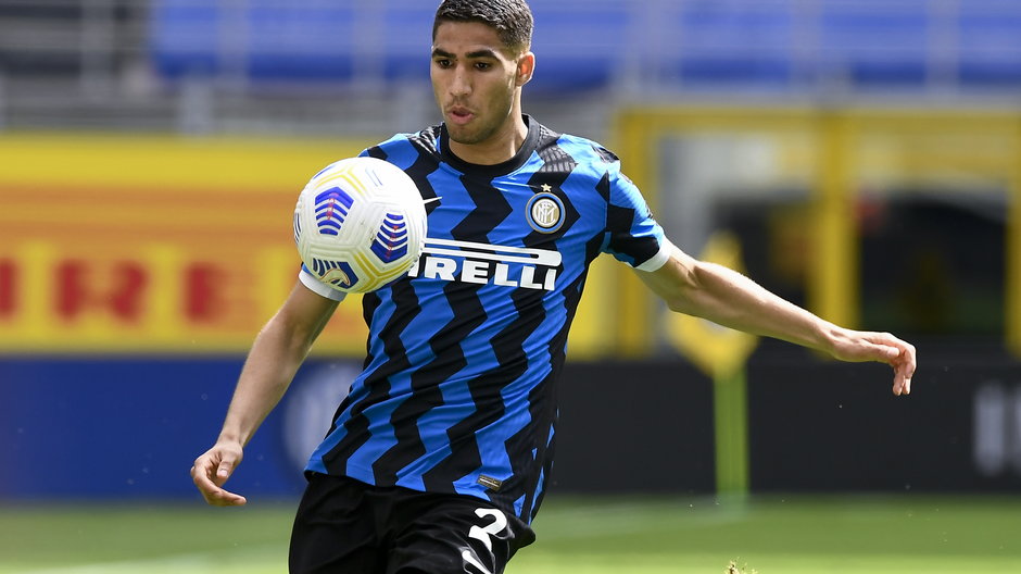 Achraf Hakimi w barwach Interu Mediolan