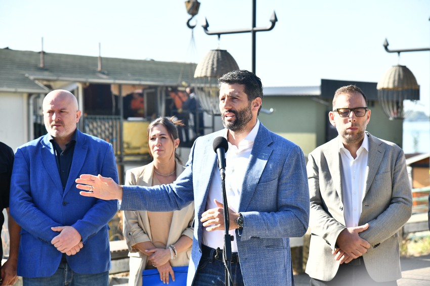 Šapić na Savskom keju danas