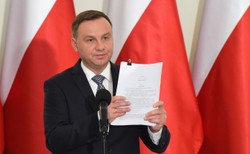 Amerykańskie media: Ustawy prezydenta o sądach dowodzą wzrostu jego znaczenia