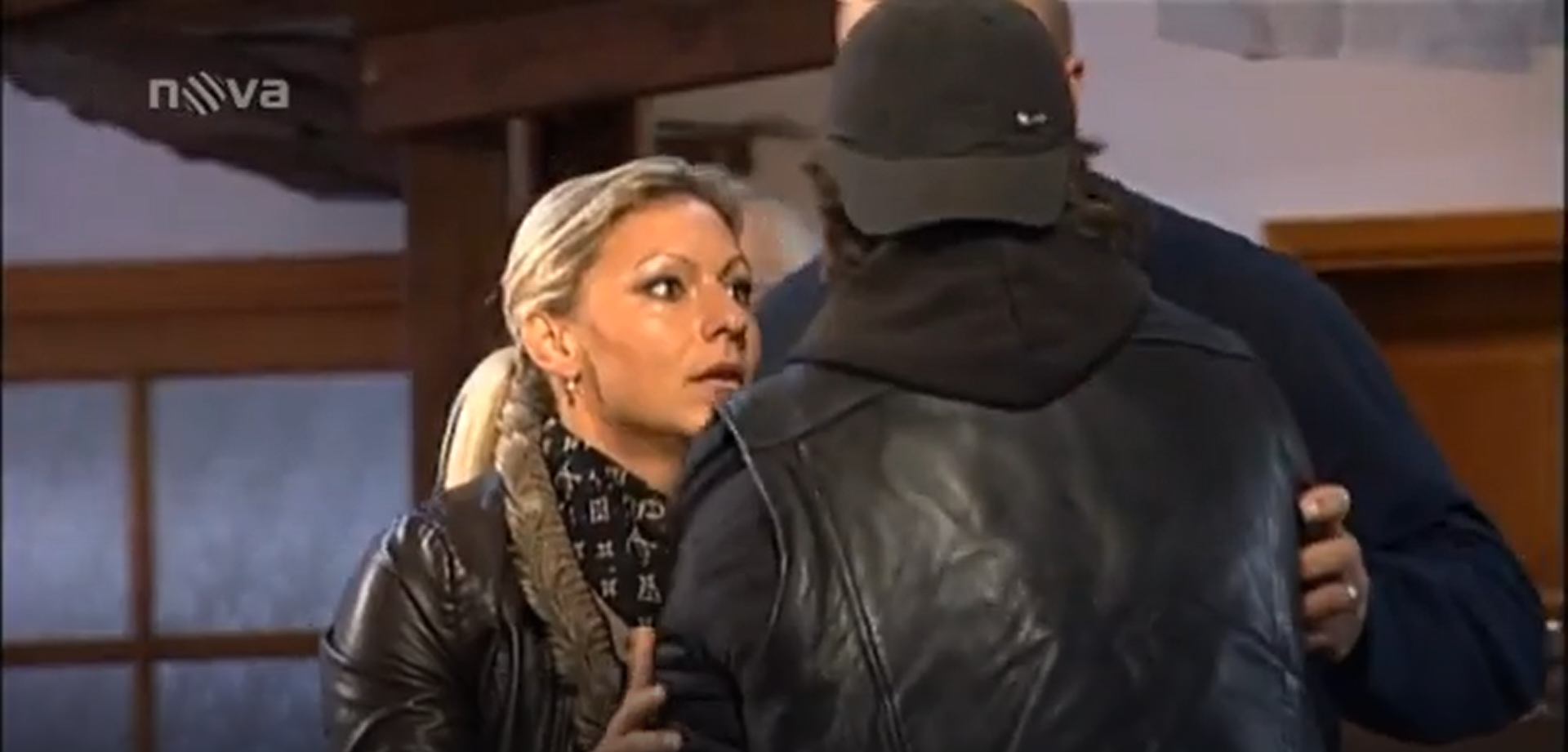 Dominika Duspivá vo Výmene manželiek v roku 2013. 