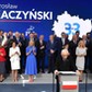 Szef PiS Jarosław Kaczyński przedstawia liderów list wyborczych w siedzibie partii przy ul. Nowogrodzkiej