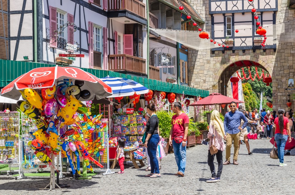 Colmar Tropicale w Malezji - kopia francuskiego miasteczka z Alzacji