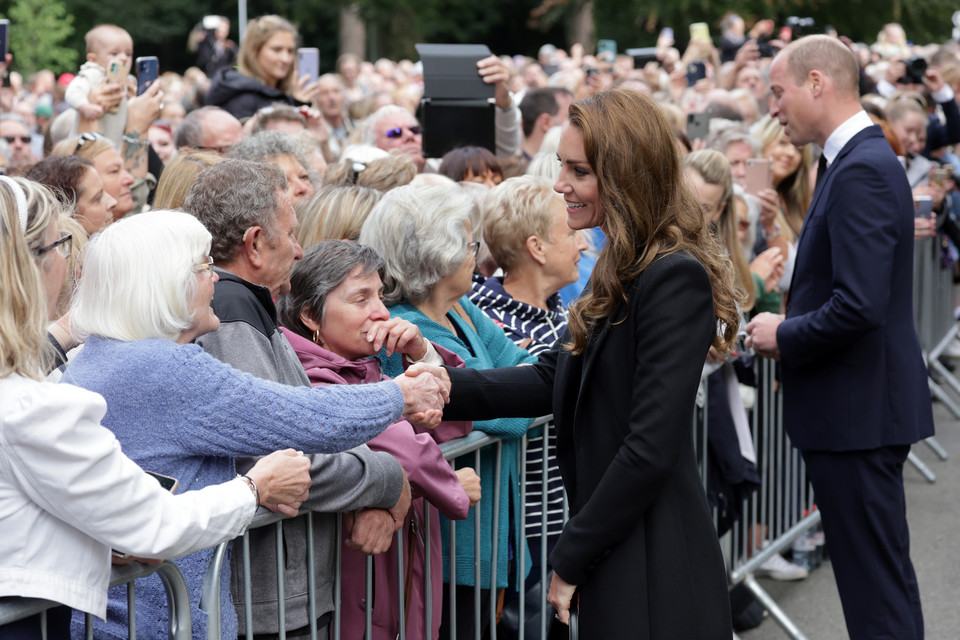 Książę William i księżna Kate w Sandringham